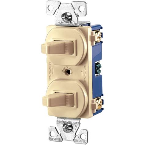 Gardner Bender has a versatile toggle <strong>switch</strong> family with multiple position configurations. . Lowes light switch
